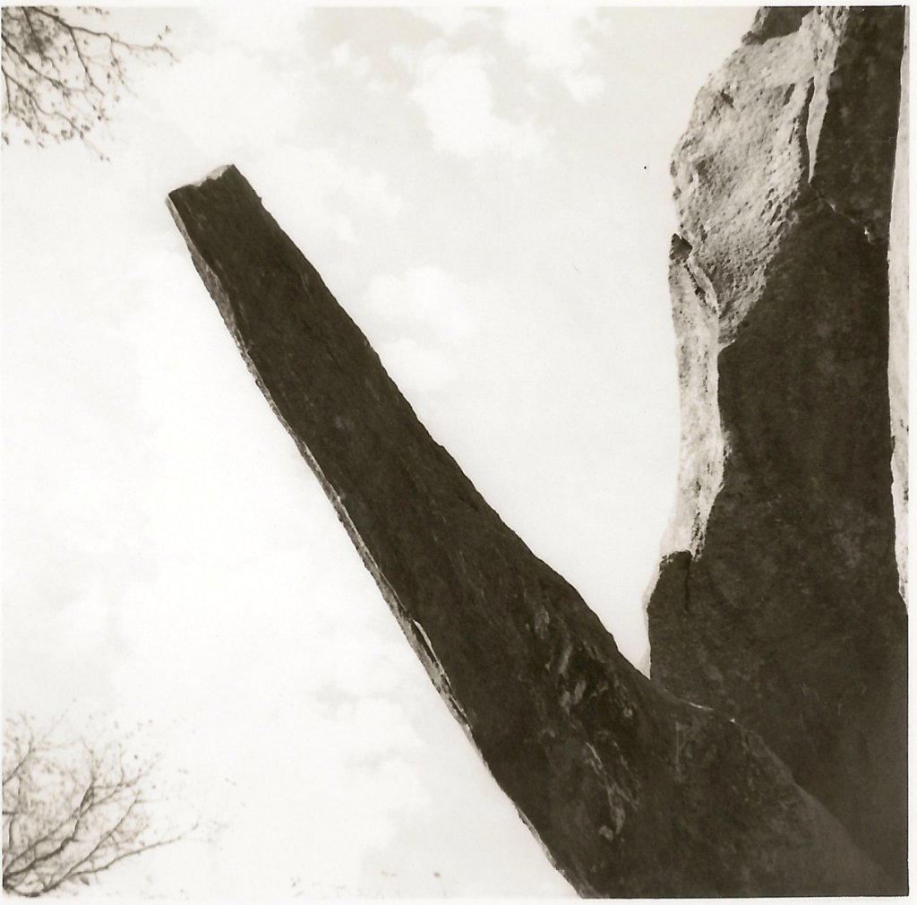 Cantilever Rock, Mt. Mansfield, VT photo by Mike Couture 9-60